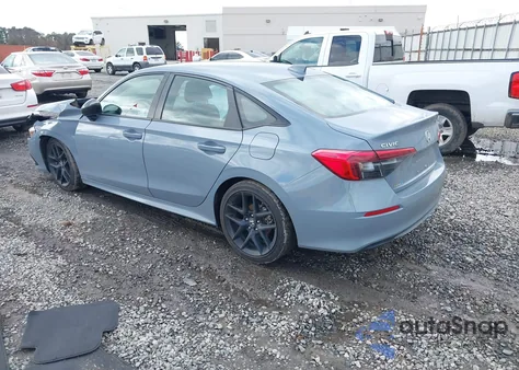 2024 Honda Civic Sport из США, поврежденный, VIN 2HGFE2F57RH502878